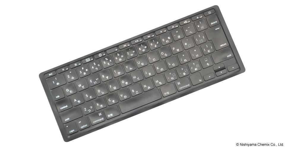 スクリーン印刷したシリコーンゴムキーボードカバー